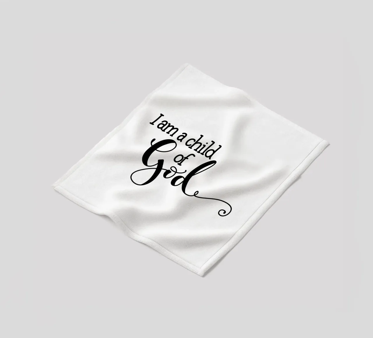 I am a Child of God coperta in pile da Letters of Love