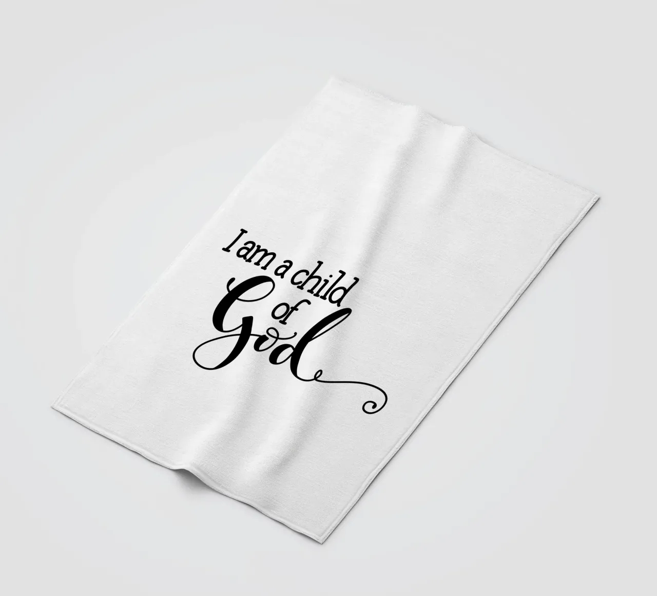 I am a Child of God coperta in pile da Letters of Love