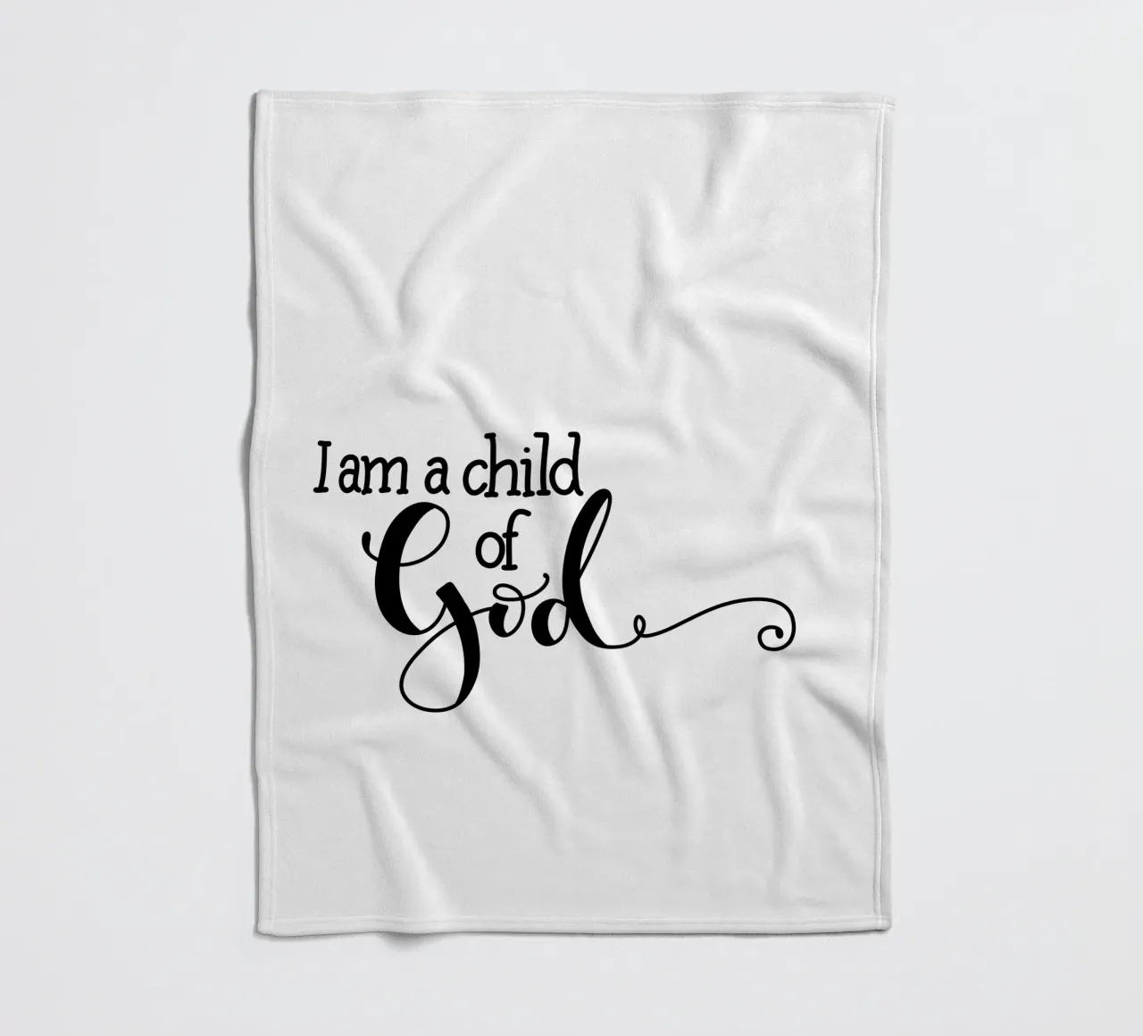 I am a Child of God coperta in pile da Letters of Love