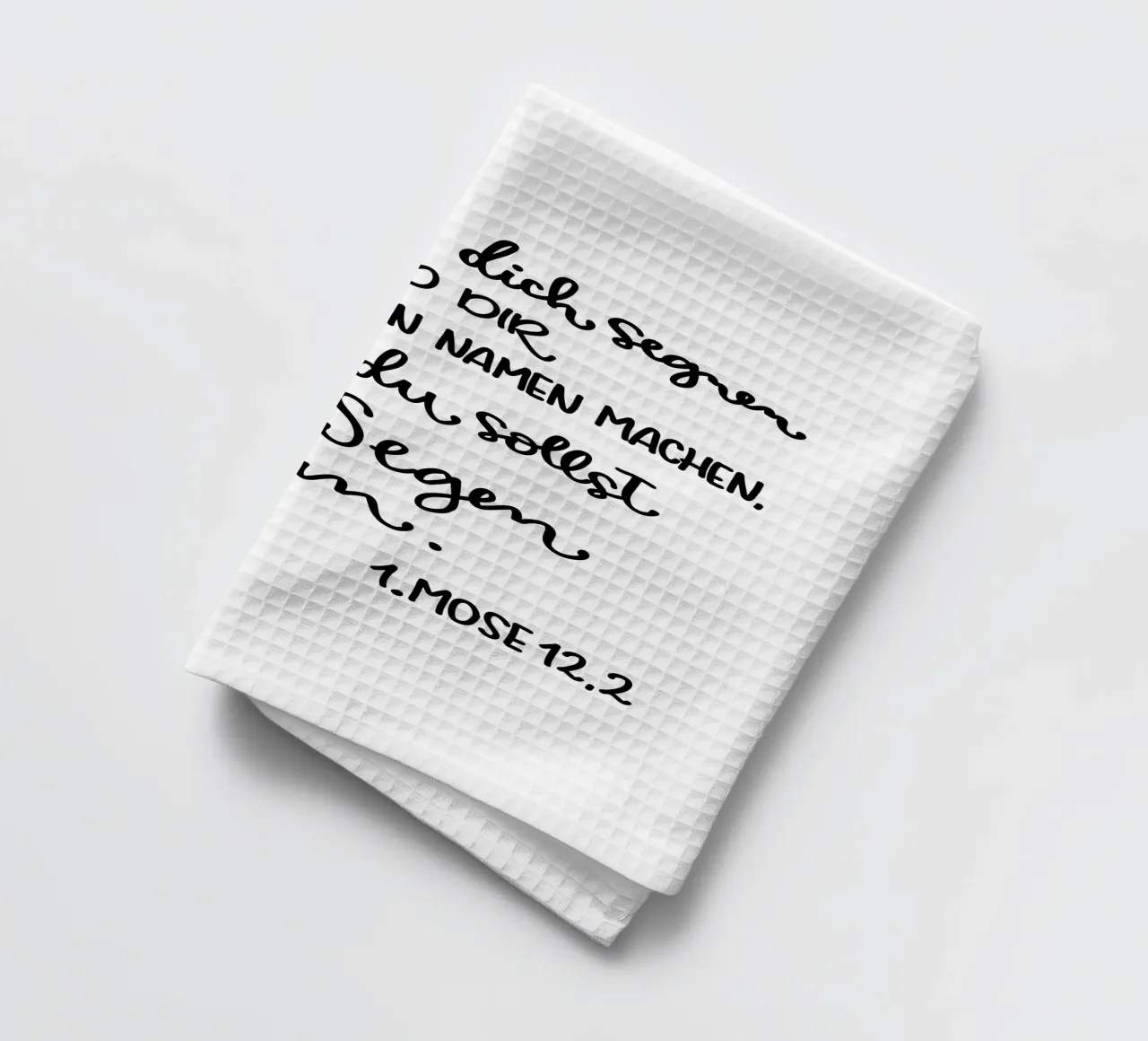 Segen Geschirrtuch von Letters of Love