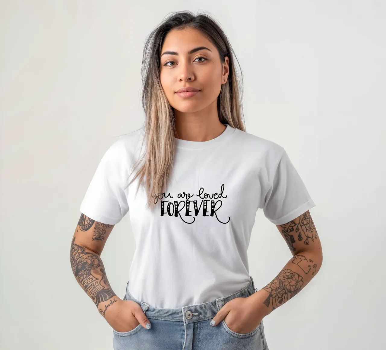 You are loved forever t-shirt da Letters of Love