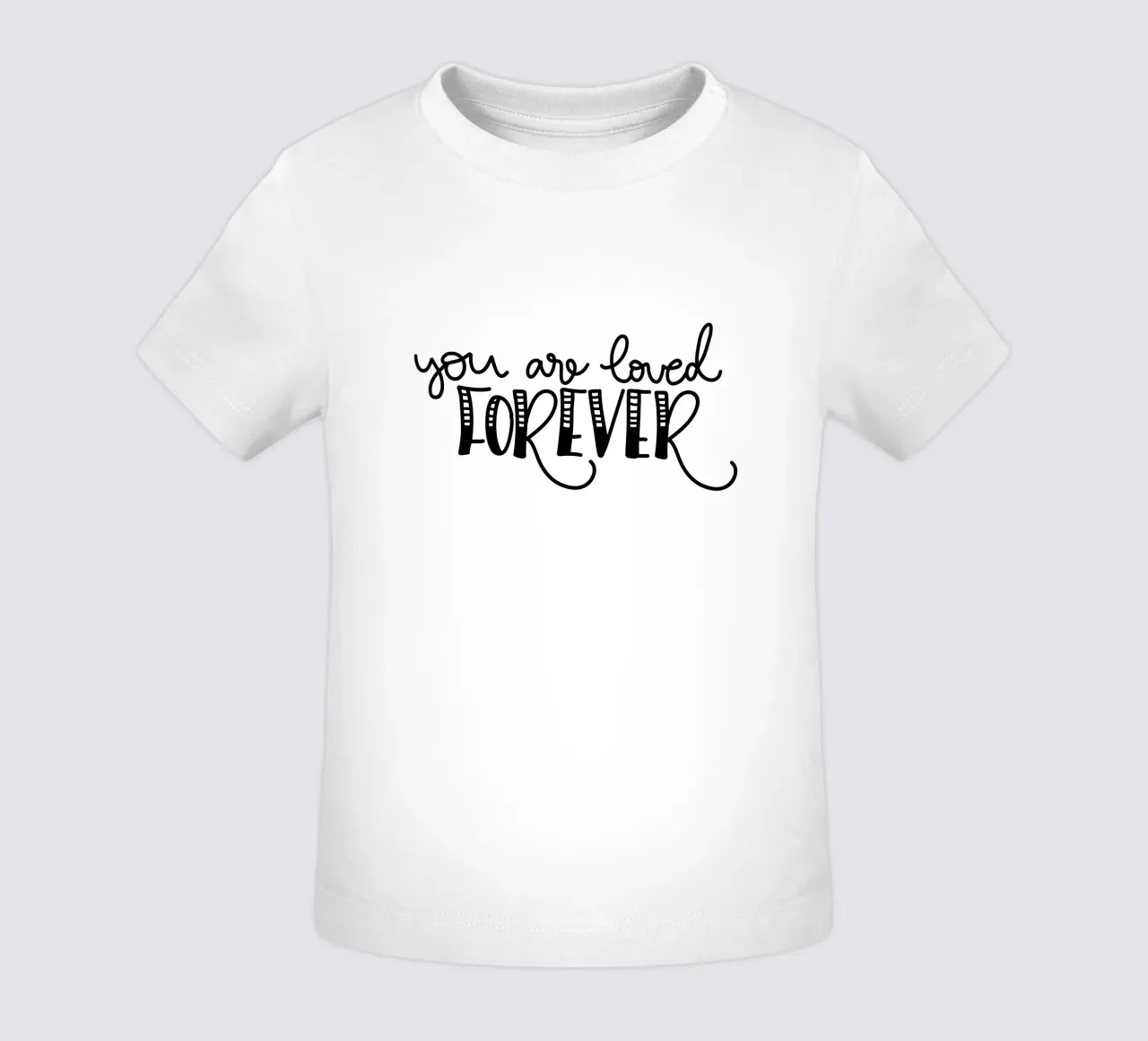 You are loved forever maglietta neonato da Letters of Love