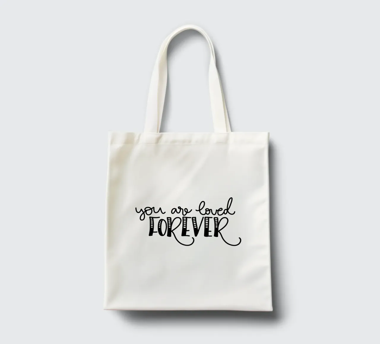 You are loved forever tote bag de Letters of Love