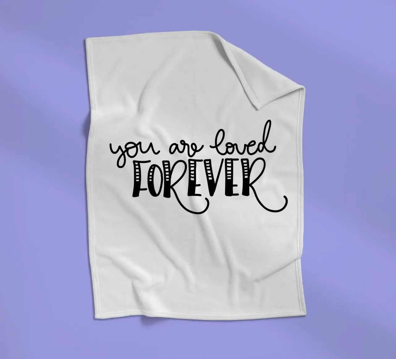 You are loved forever coperta in pile da Letters of Love