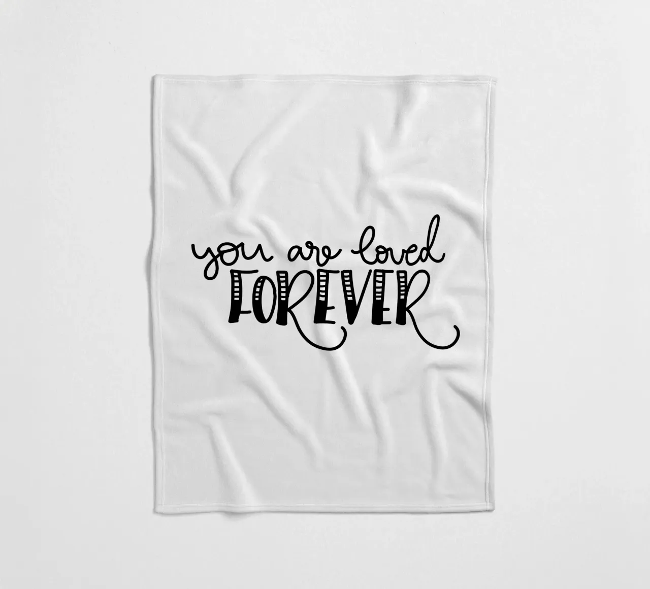 You are loved forever coperta in pile da Letters of Love