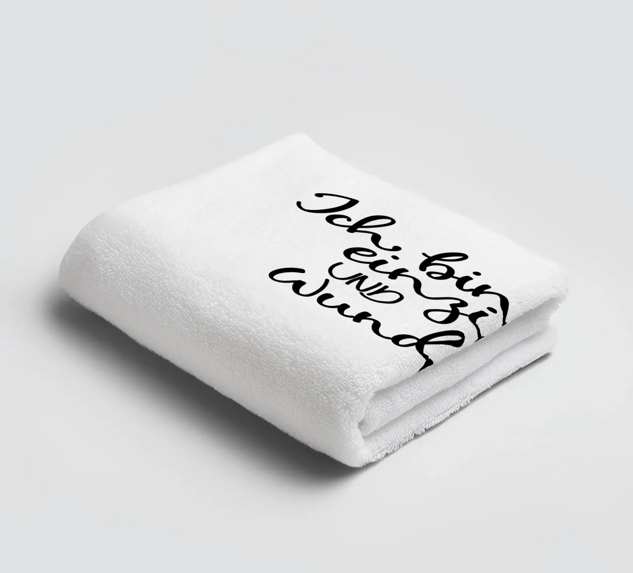 Einzigartig und wunderbar asciugamano da bagno da Letters of Love