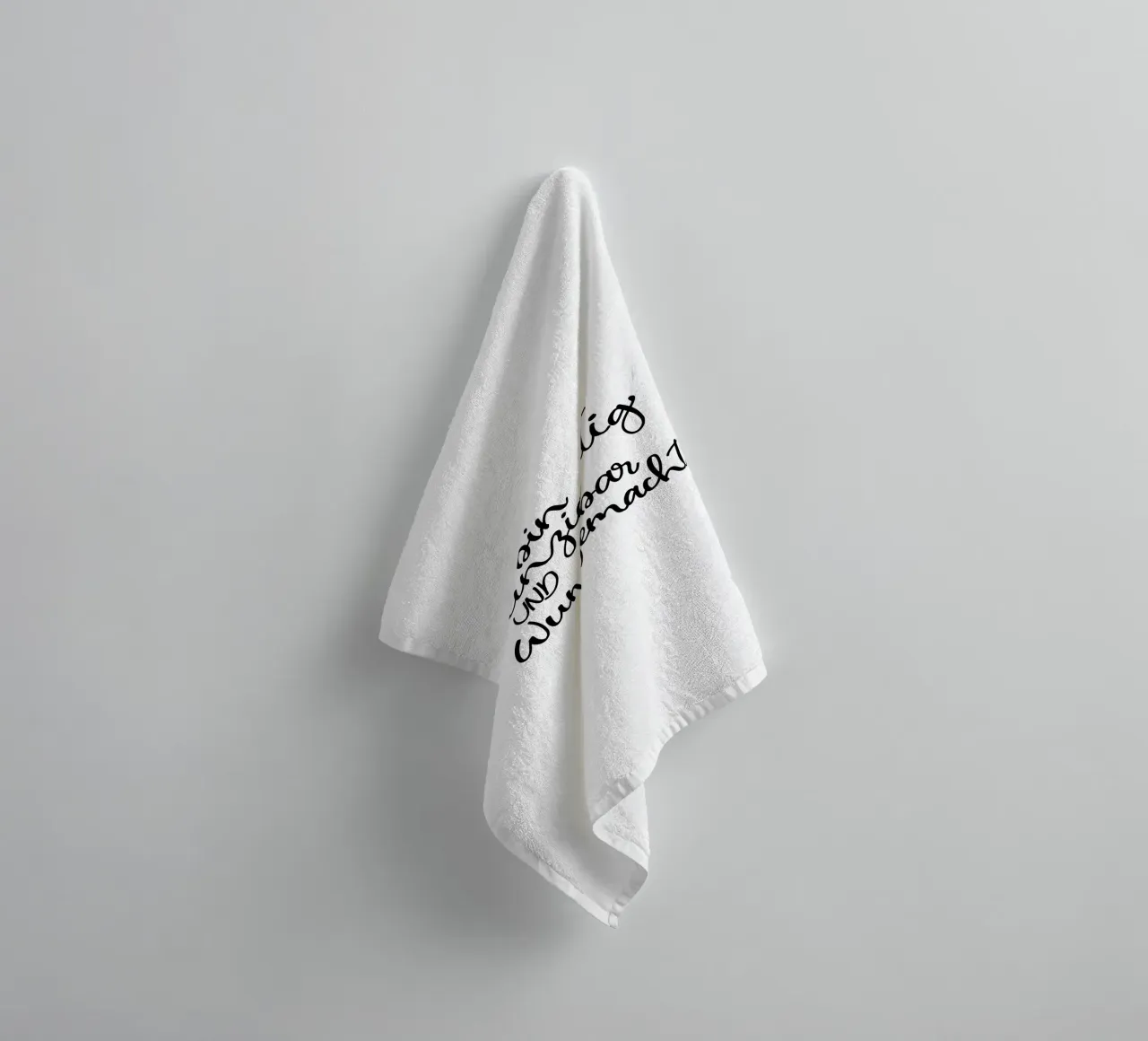 Einzigartig und wunderbar asciugamano da bagno da Letters of Love