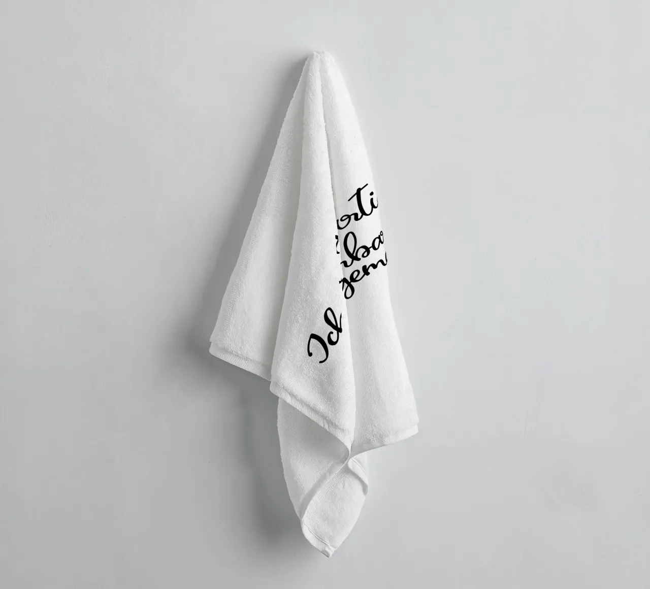 Einzigartig und wunderbar asciugamano da bagno da Letters of Love
