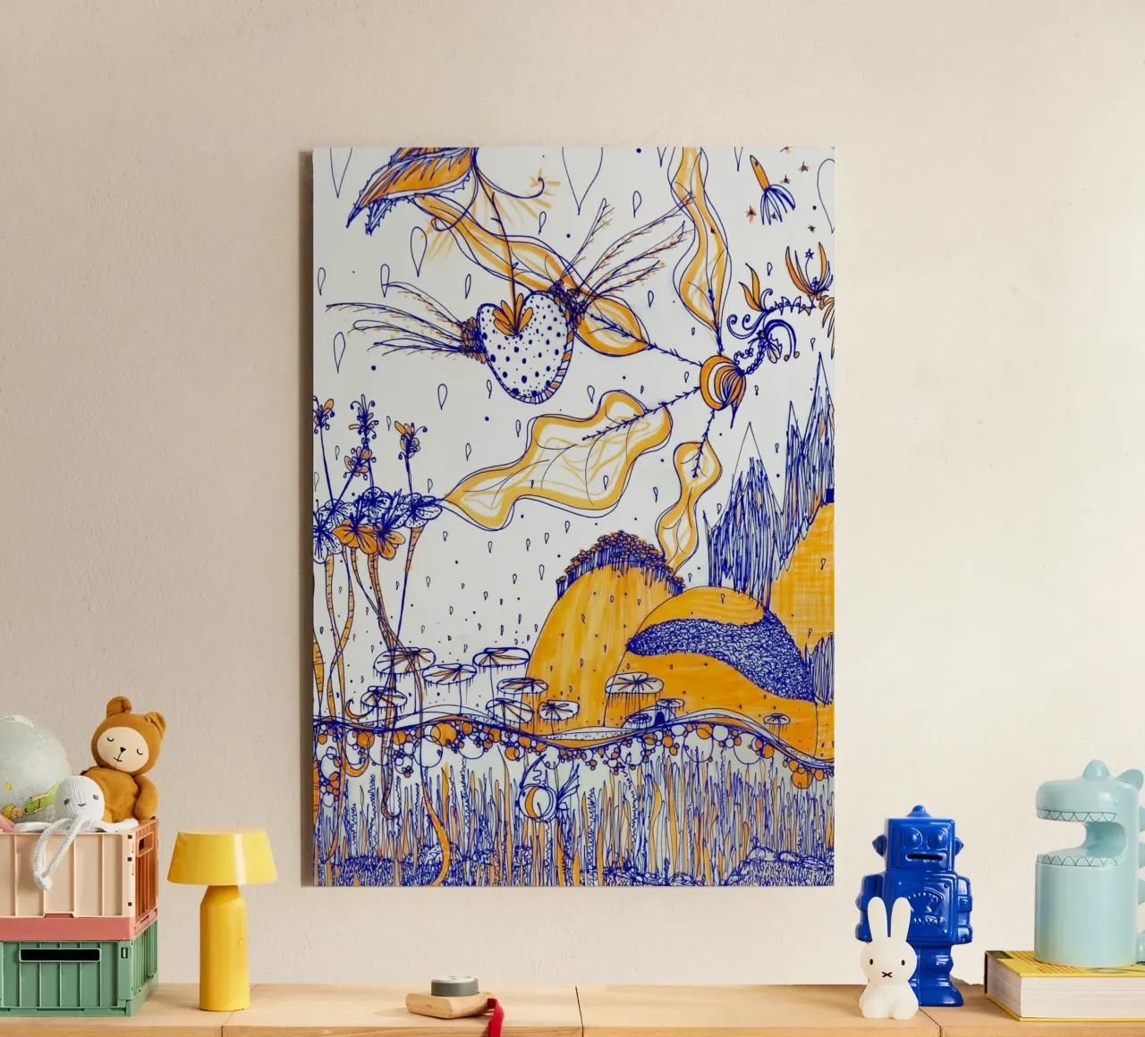 Otherworld alluminio dibond da Mandy Becker Fine Arts