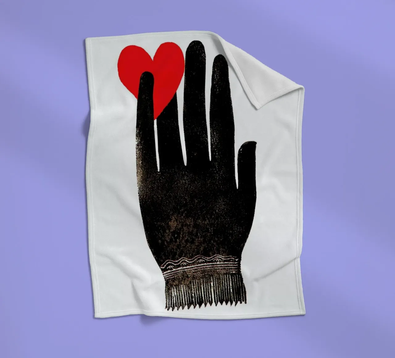 Love coperta in pile da Rococco LA