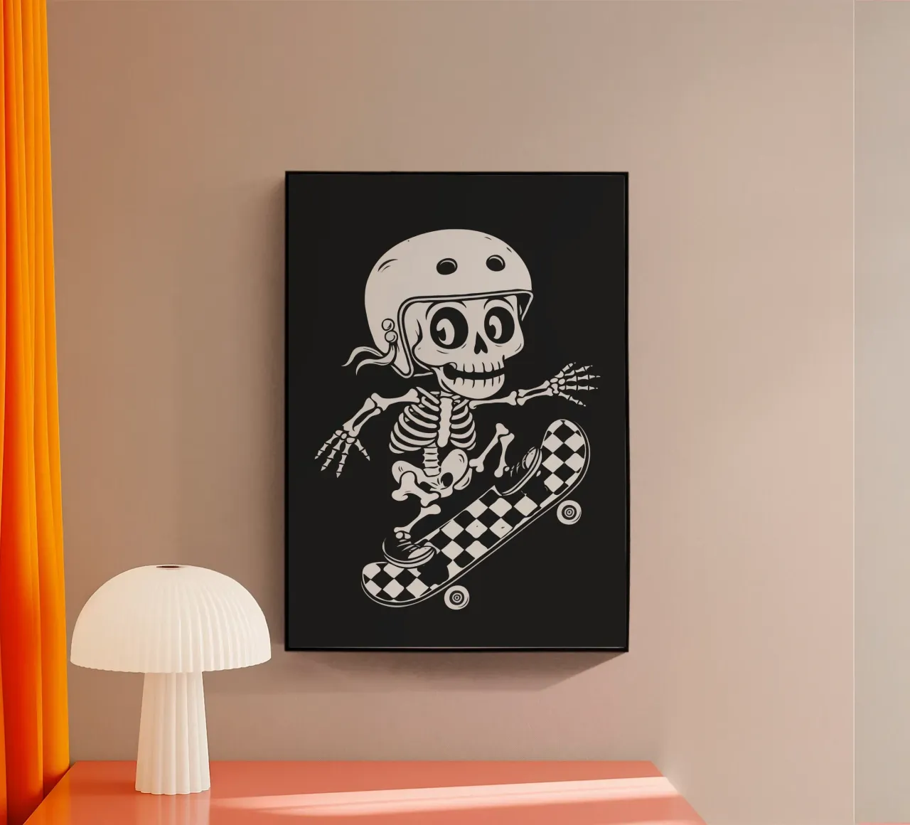 skeleton radical plexiglass da ramosashop