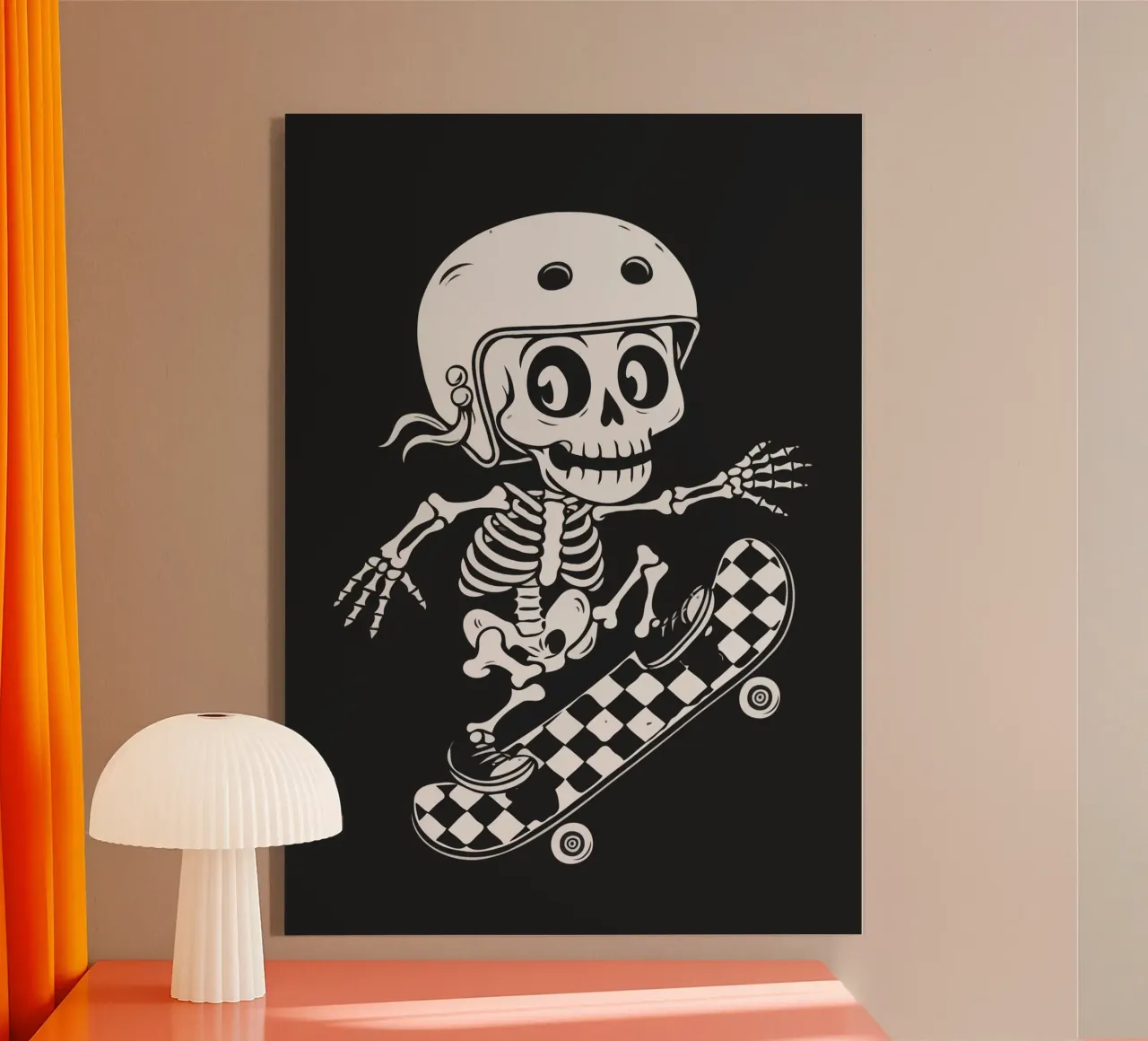 skeleton radical plexiglass da ramosashop