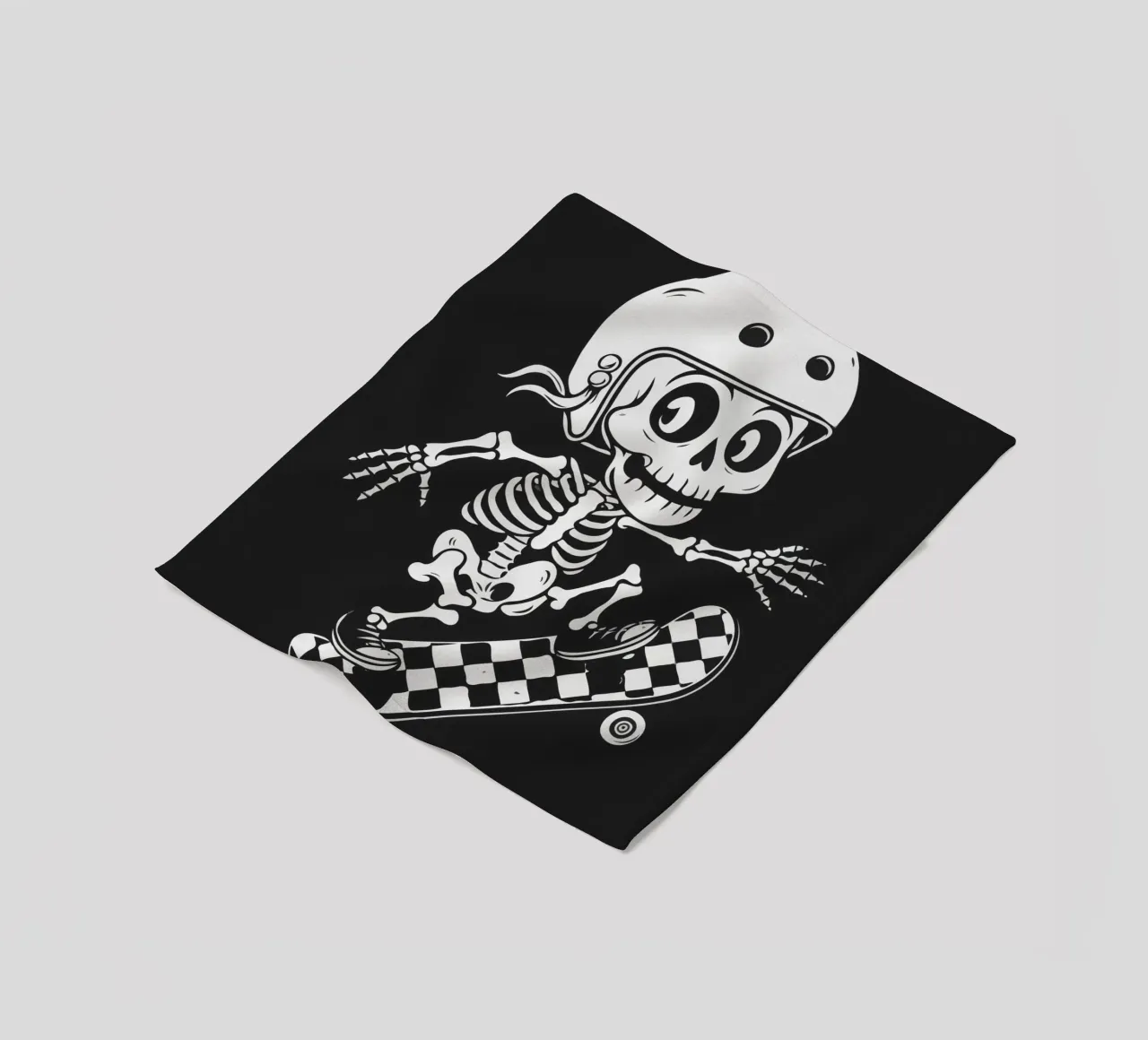 skeleton radical coperta in pile da ramosashop