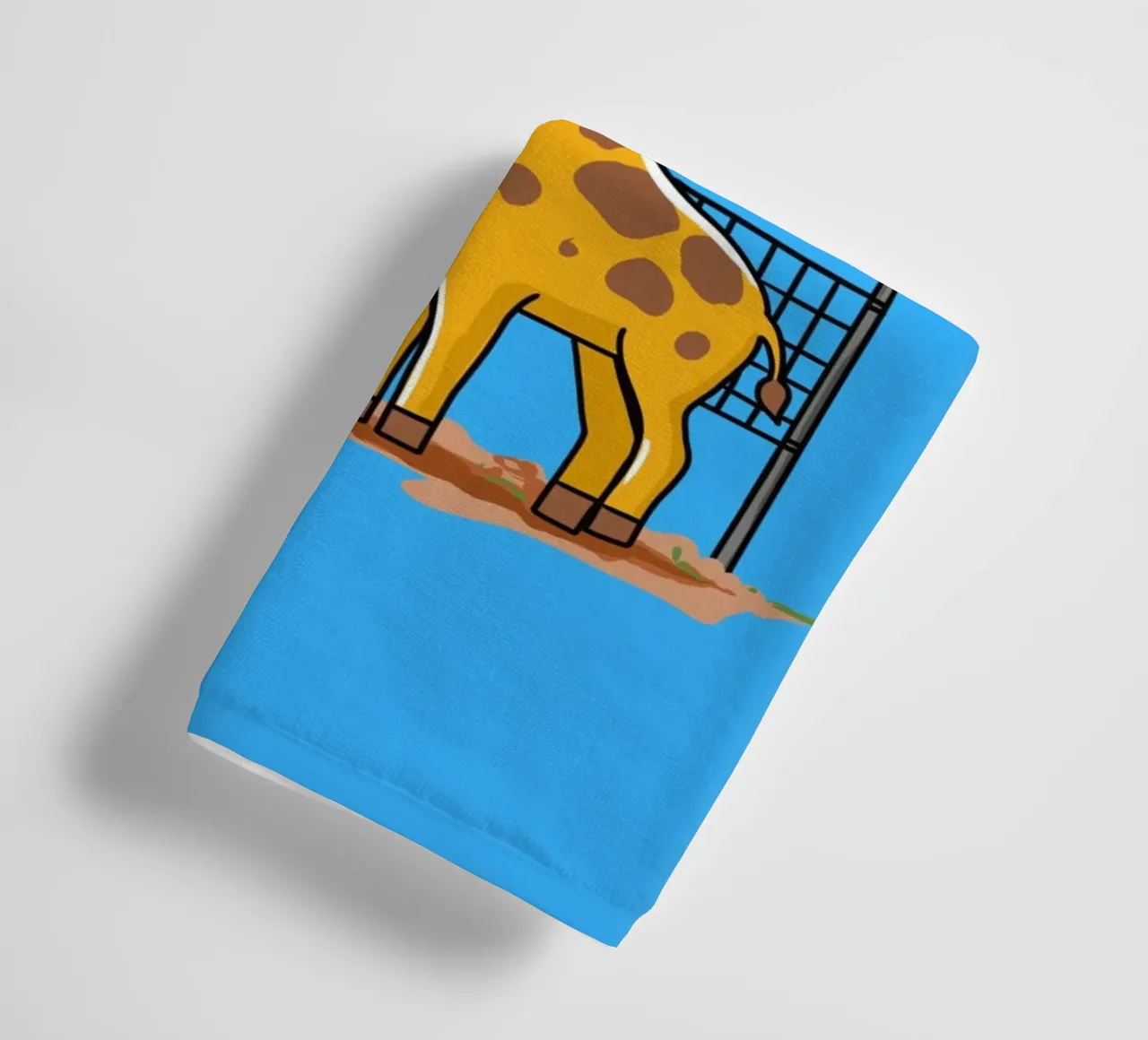playful giraffe asciugamano da bagno da ramosashop