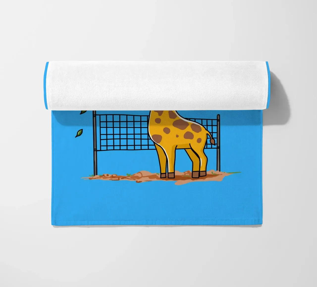 playful giraffe telo mare da ramosashop