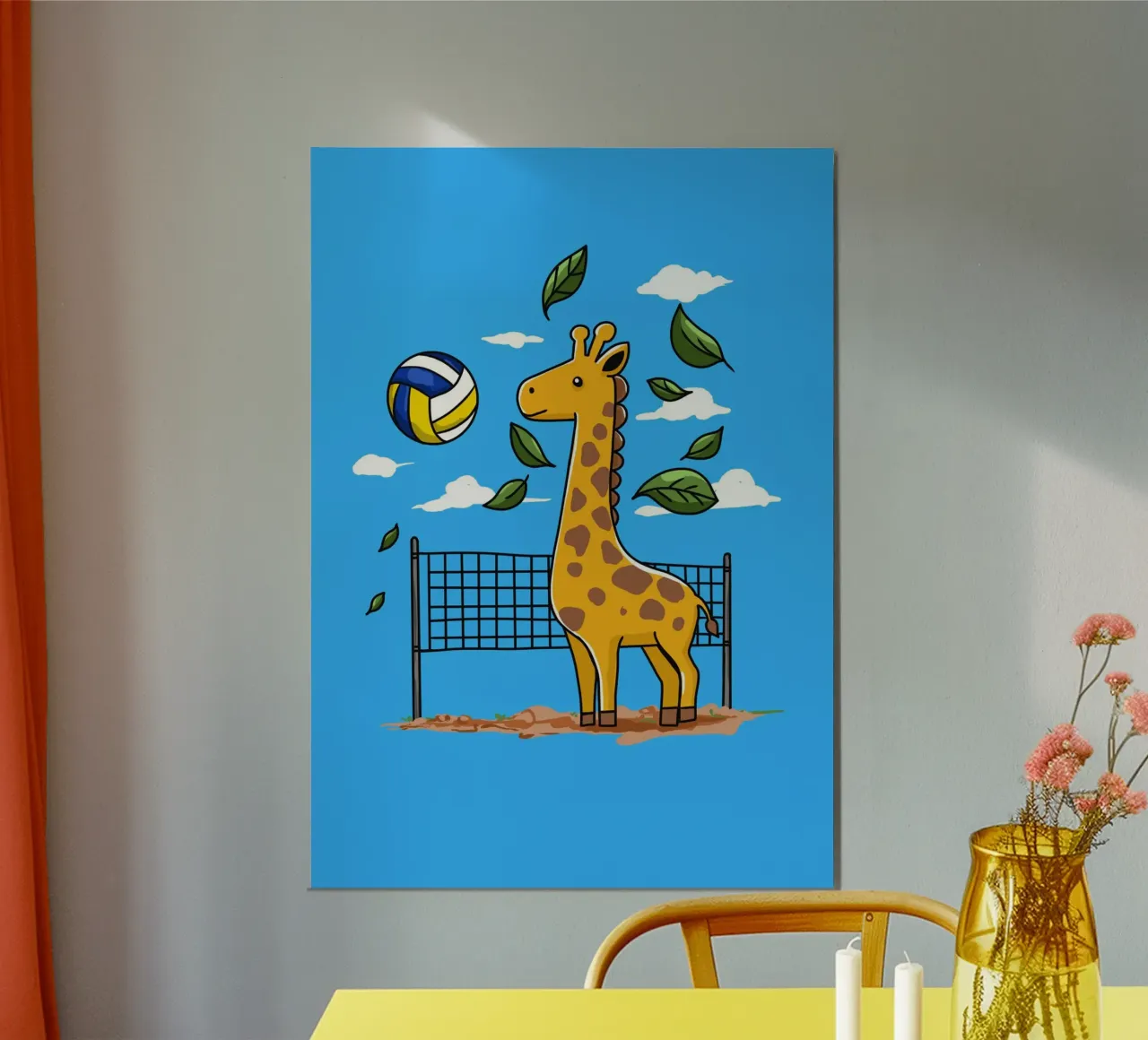 playful giraffe carta hahnemühle da ramosashop
