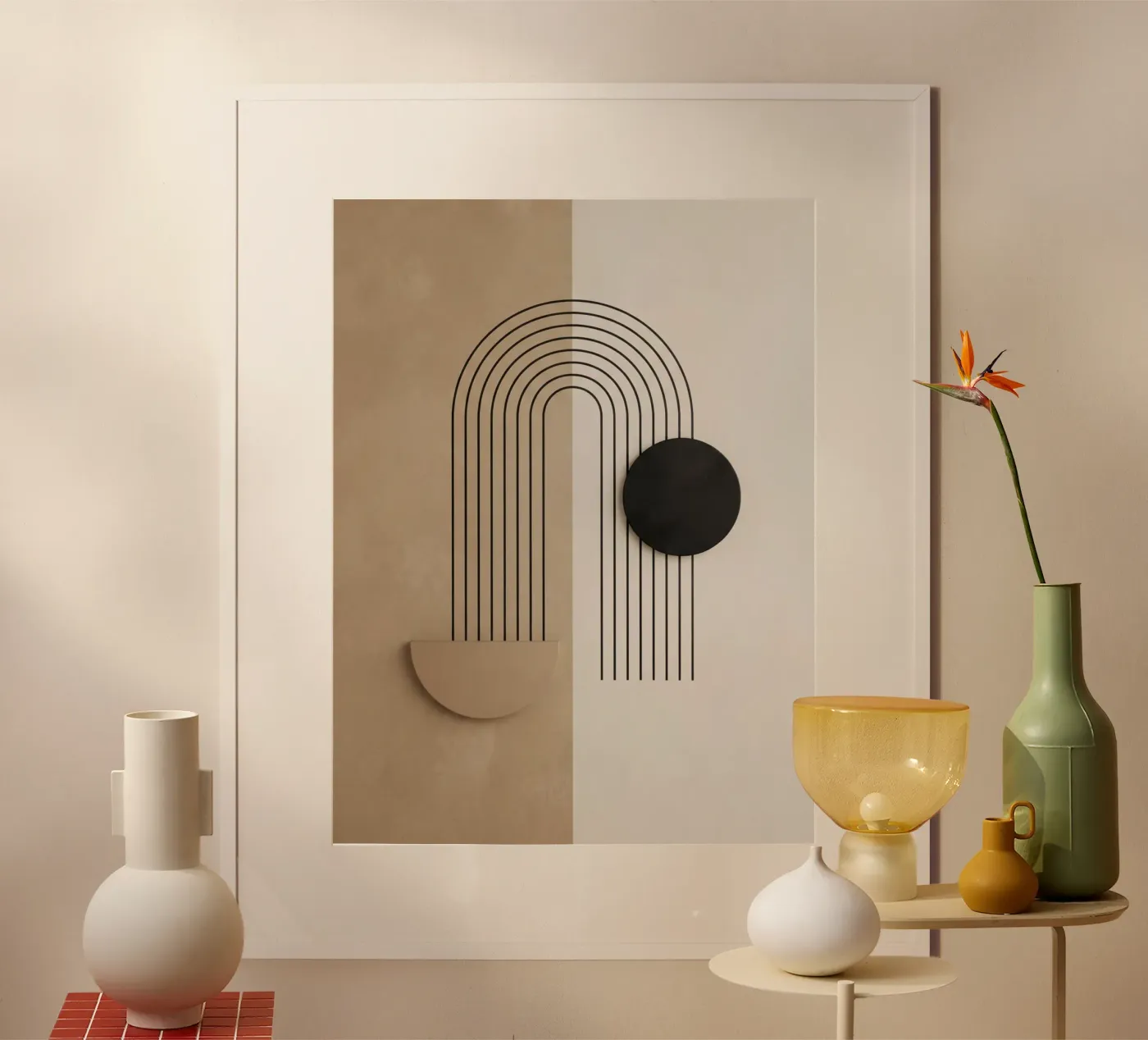 Arch Geometry poster by Pangkara