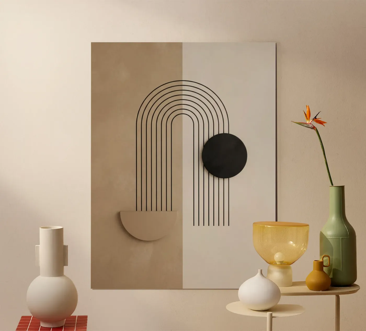 Arch Geometry poster by Pangkara