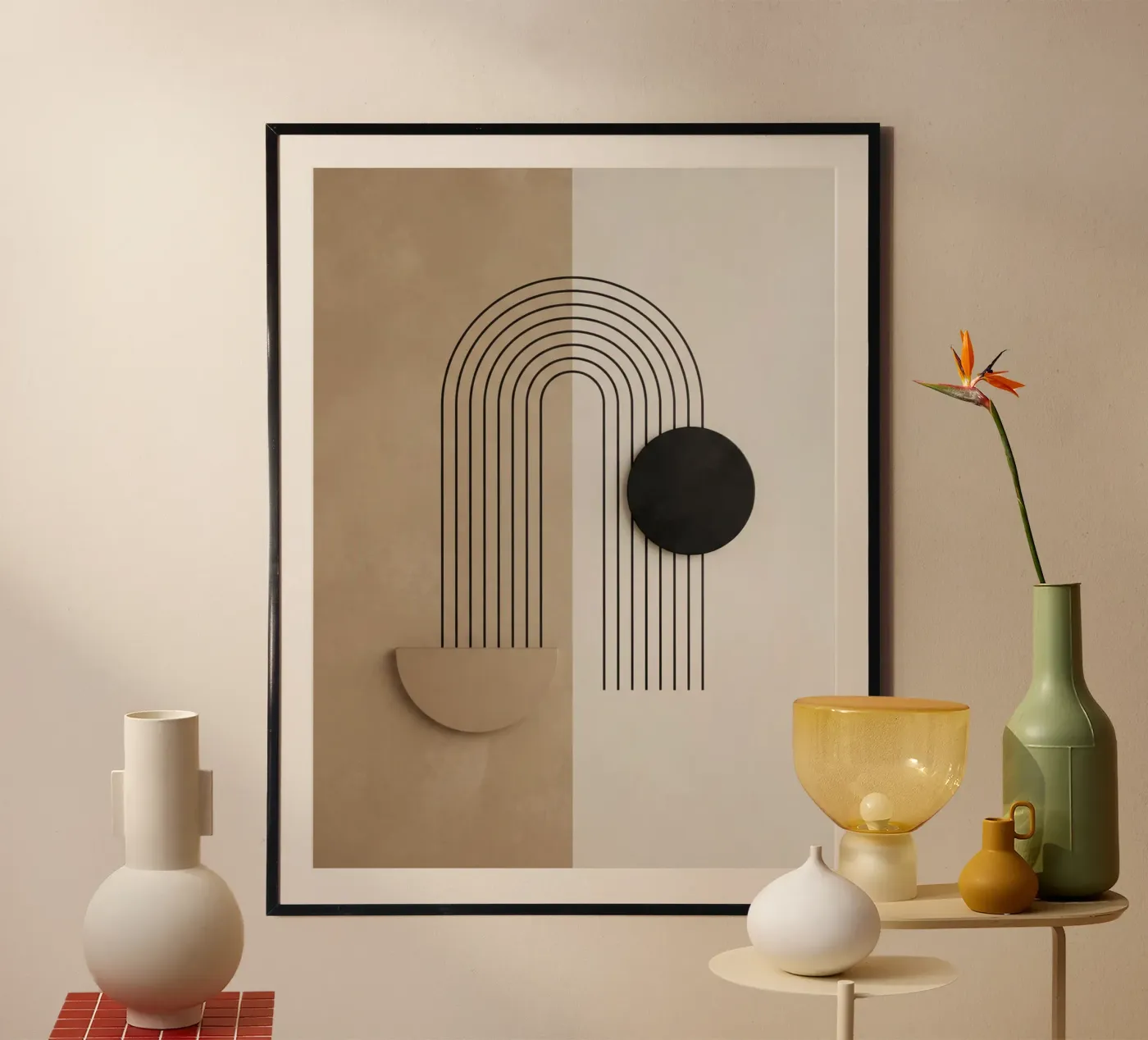 Arch Geometry poster by Pangkara