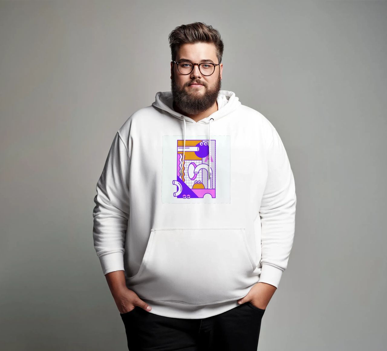 Googley Eyes sudadera con capucha de Rachel Peck