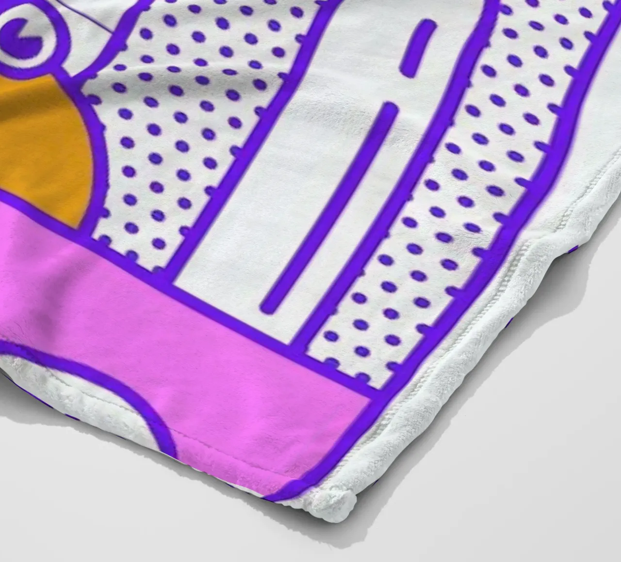 Googley Eyes coperta in pile da Rachel Peck