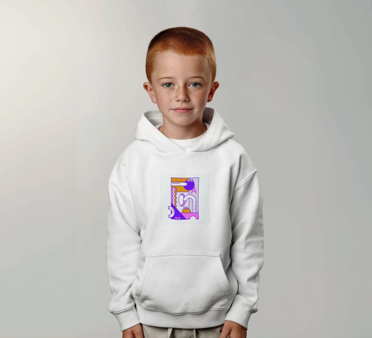 Googley Eyes sudadera con capucha para niño de Rachel Peck