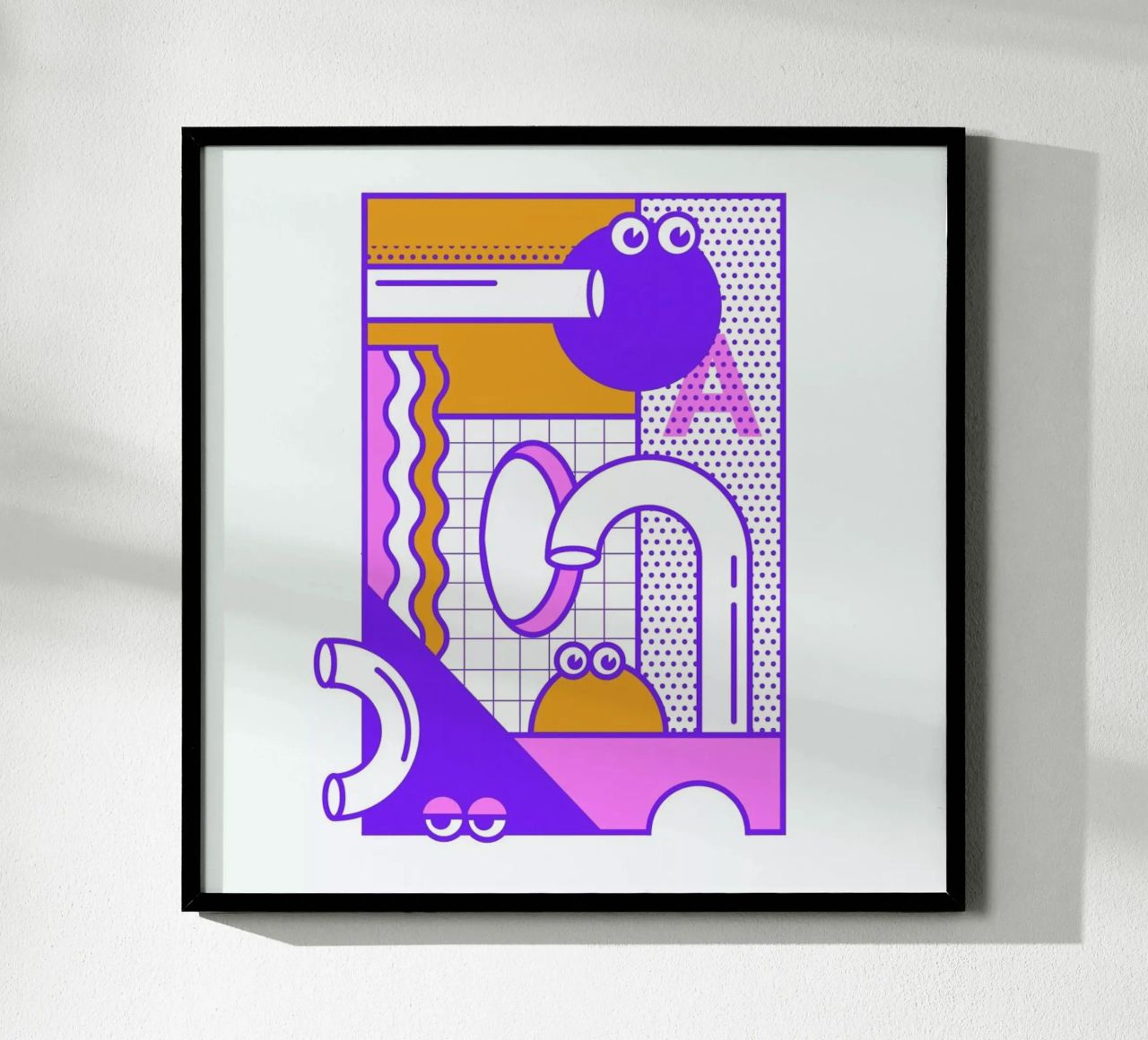 Googley Eyes poster by Rachel Peck