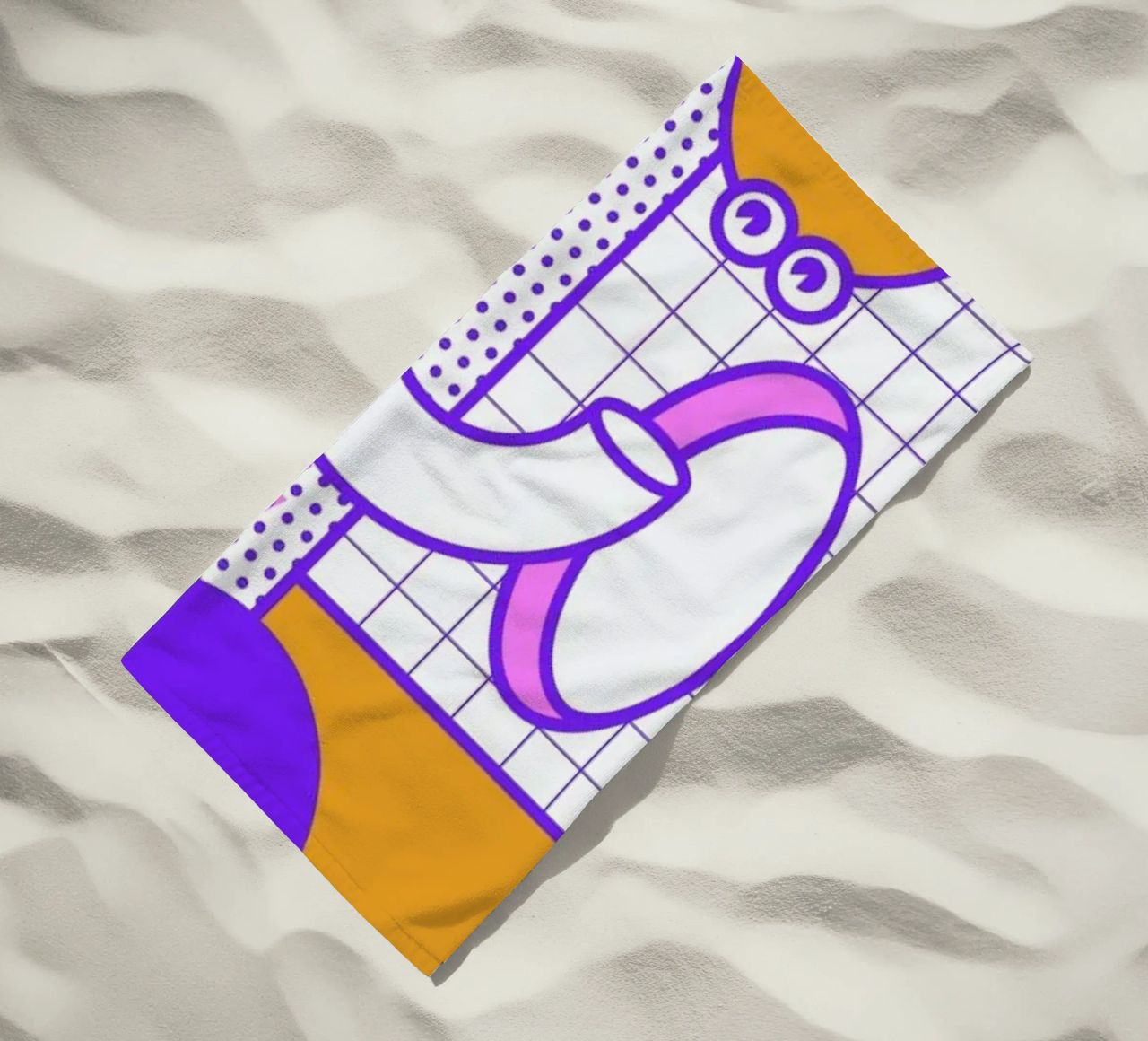 Googley Eyes toalla de playa de Rachel Peck