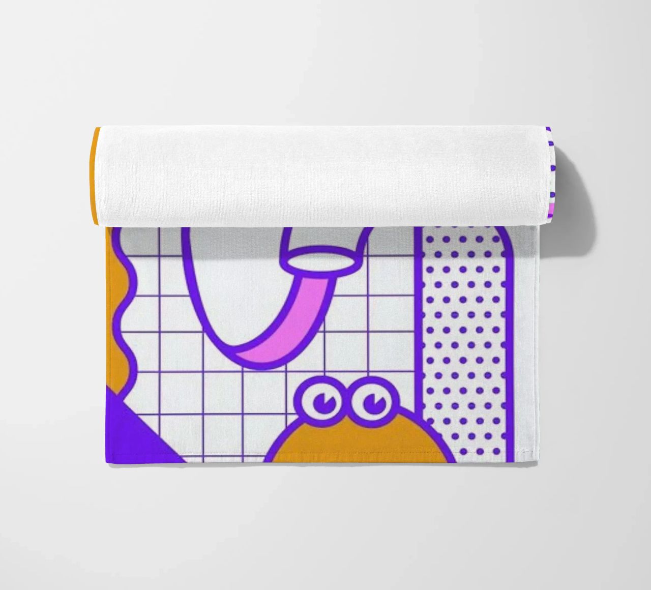 Googley Eyes toalla de playa de Rachel Peck