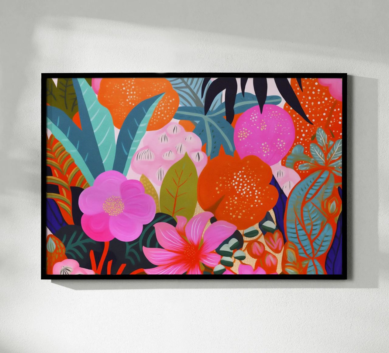 Peinture de fleurs et de plantes poster de Carinaprint