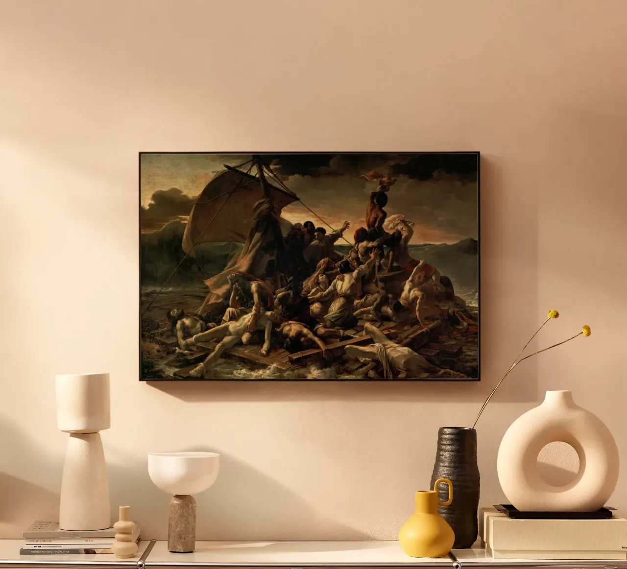 Théodore Géricault - La zattera della Medusa, 1819 plexiglass da Timeless Artworks