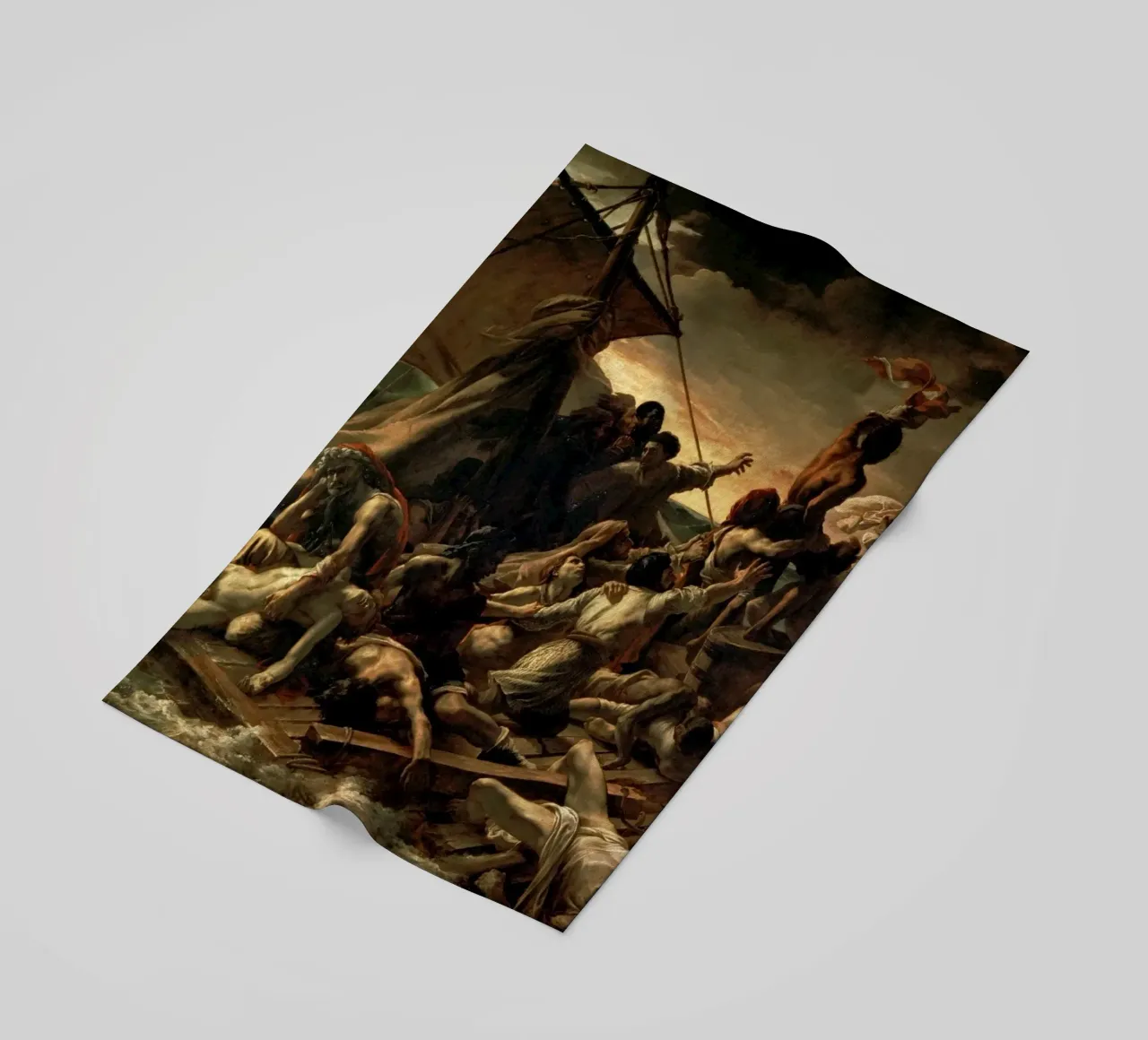 Théodore Géricault - La zattera della Medusa, 1819 telo mare da Timeless Artworks