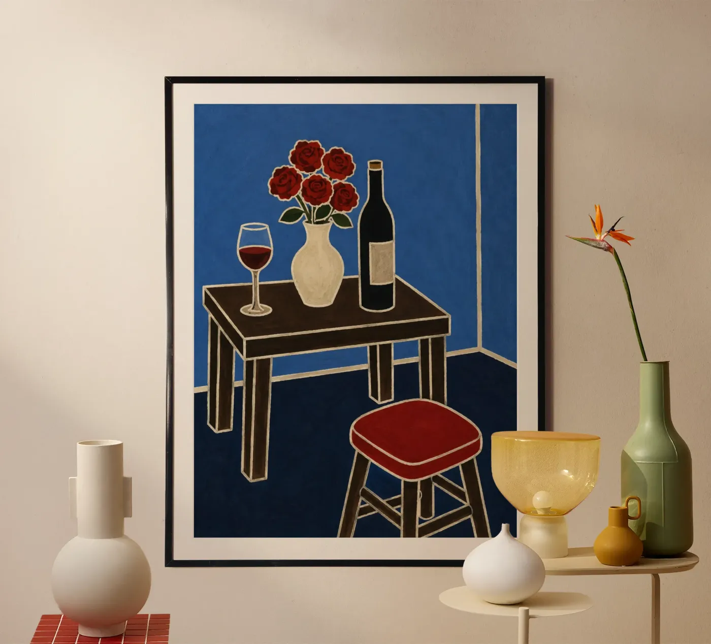 Blue Bistro poster da NeverOver