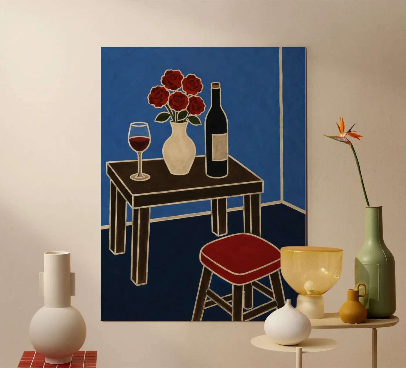 Blue Bistro poster da NeverOver