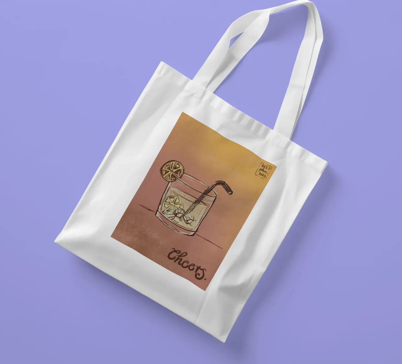 Cheers borsa in juta da Beeeplan