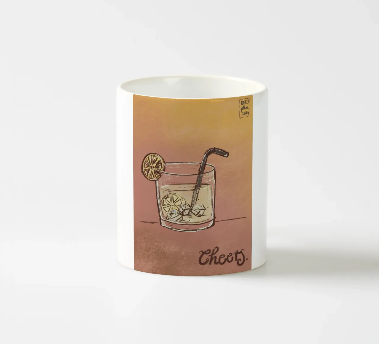 Cheers tazza in ceramica da Beeeplan