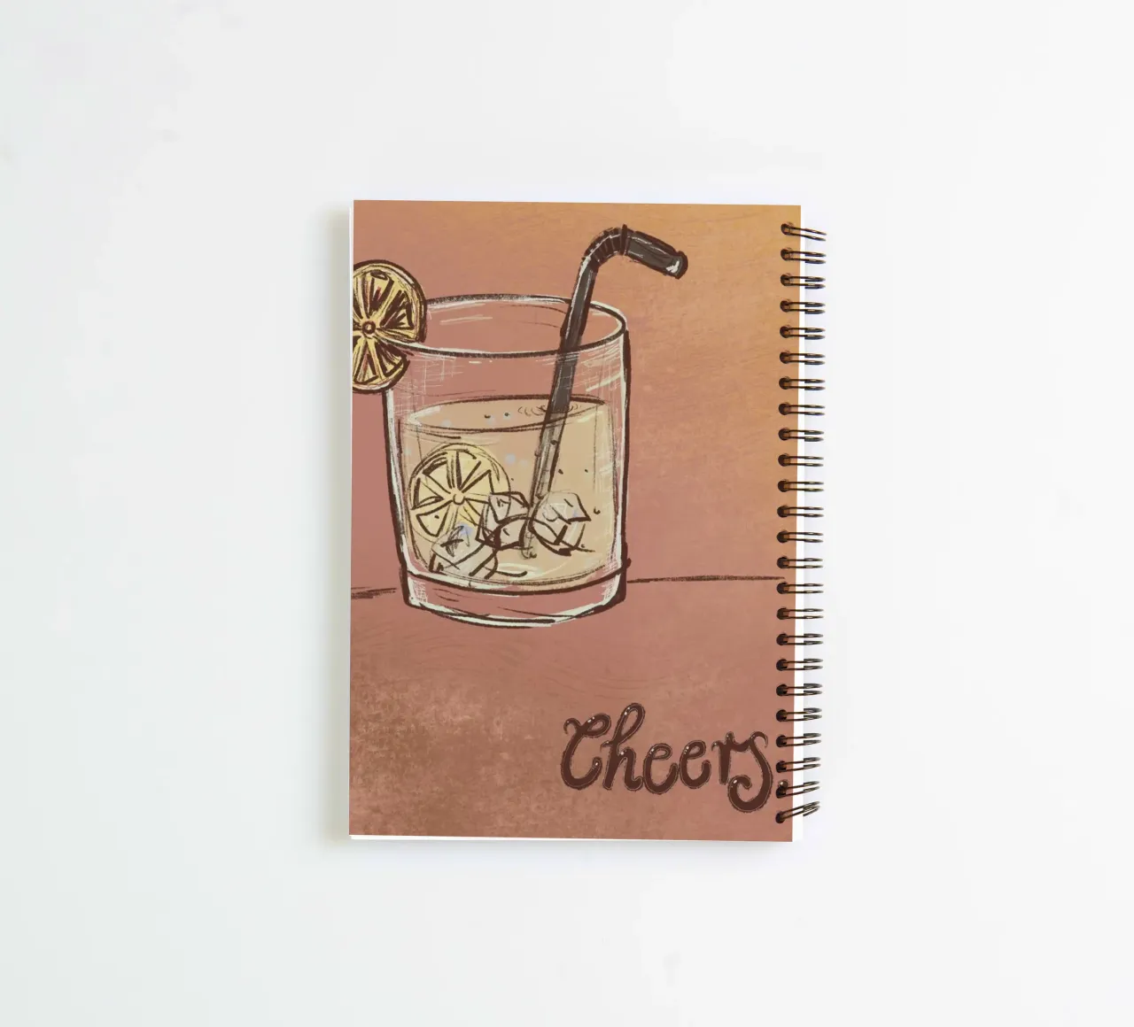 Cheers spiral notebook by Beeeplan