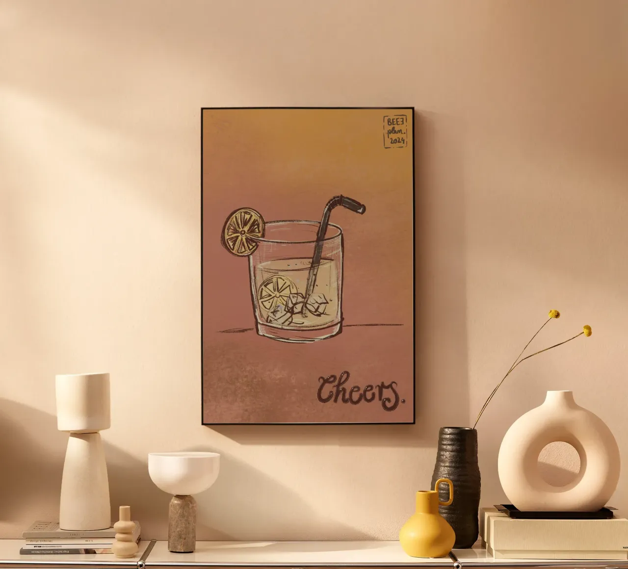 Cheers plexiglass da Beeeplan