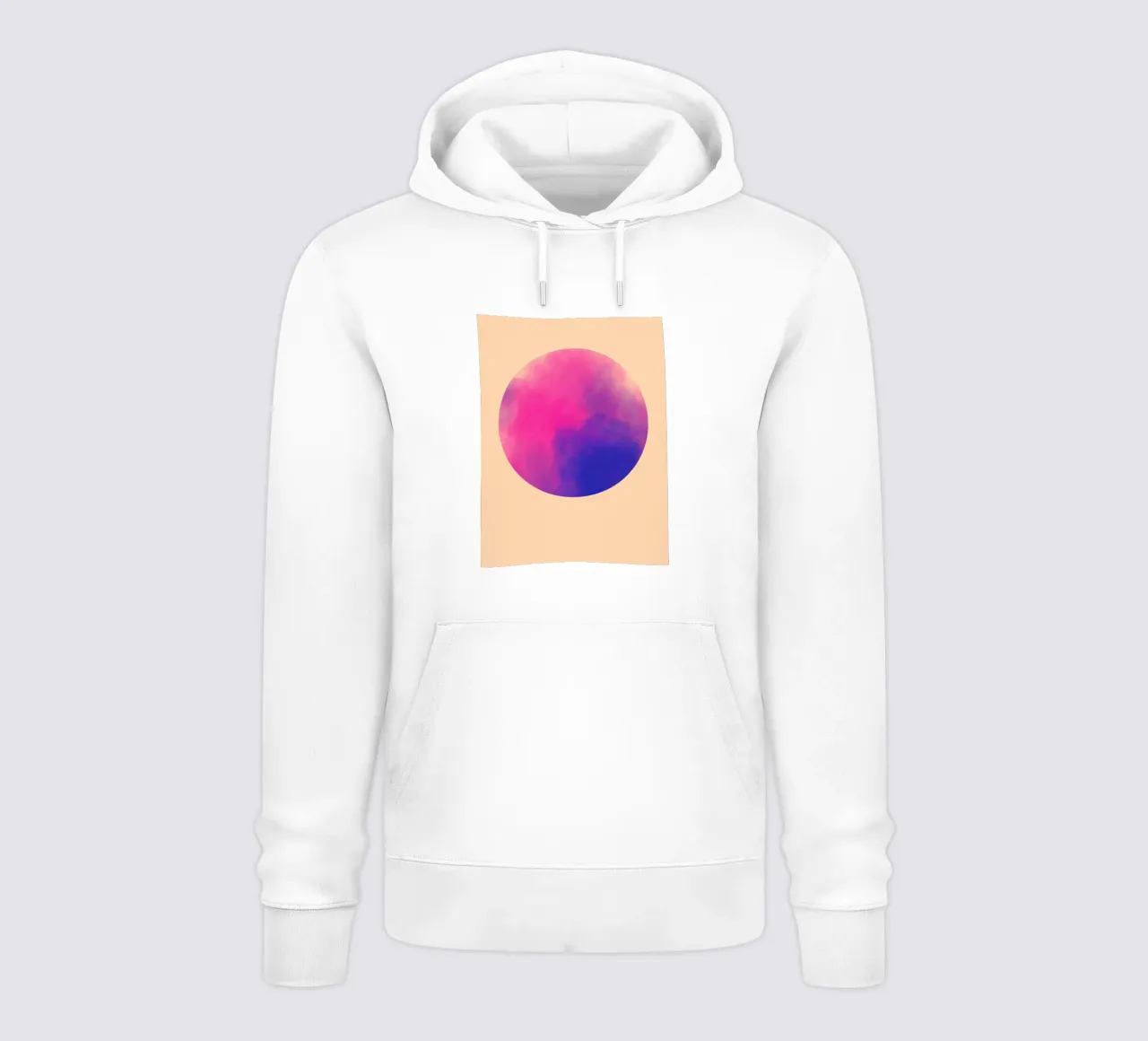 Nuvole rosa felpa con cappuccio da Kim Hubball Studio