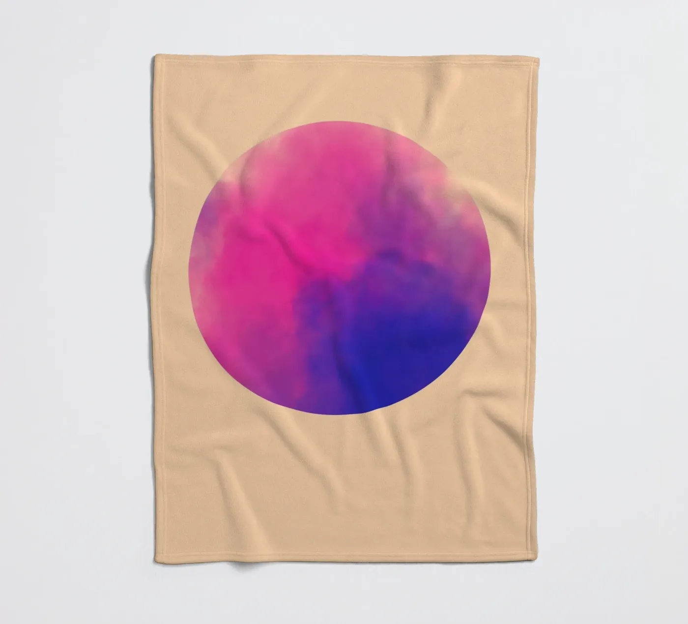 Pink Clouds fleecedeken van Kim Hubball Studio