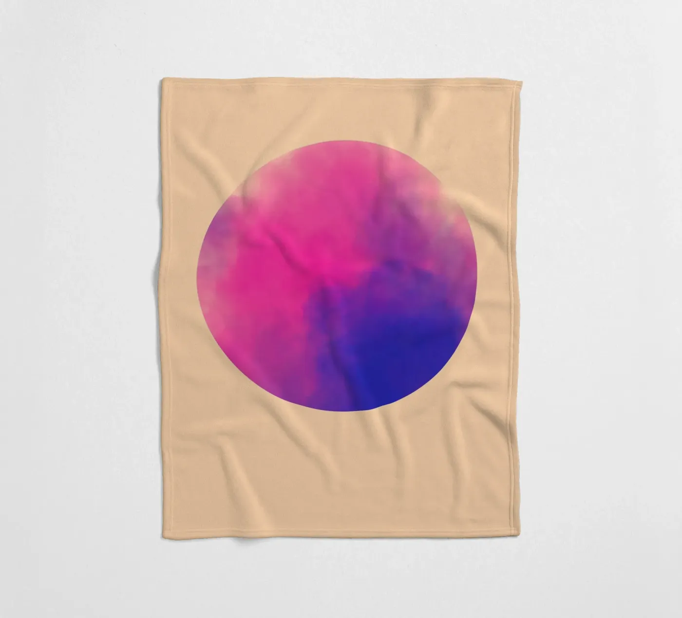 Pink Clouds fleecedeken van Kim Hubball Studio