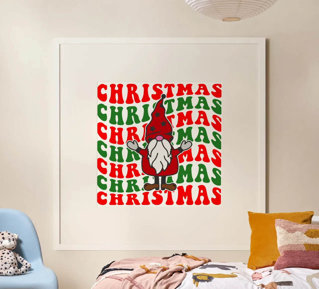 Divertente il giorno di Natale poster da onefeelshop