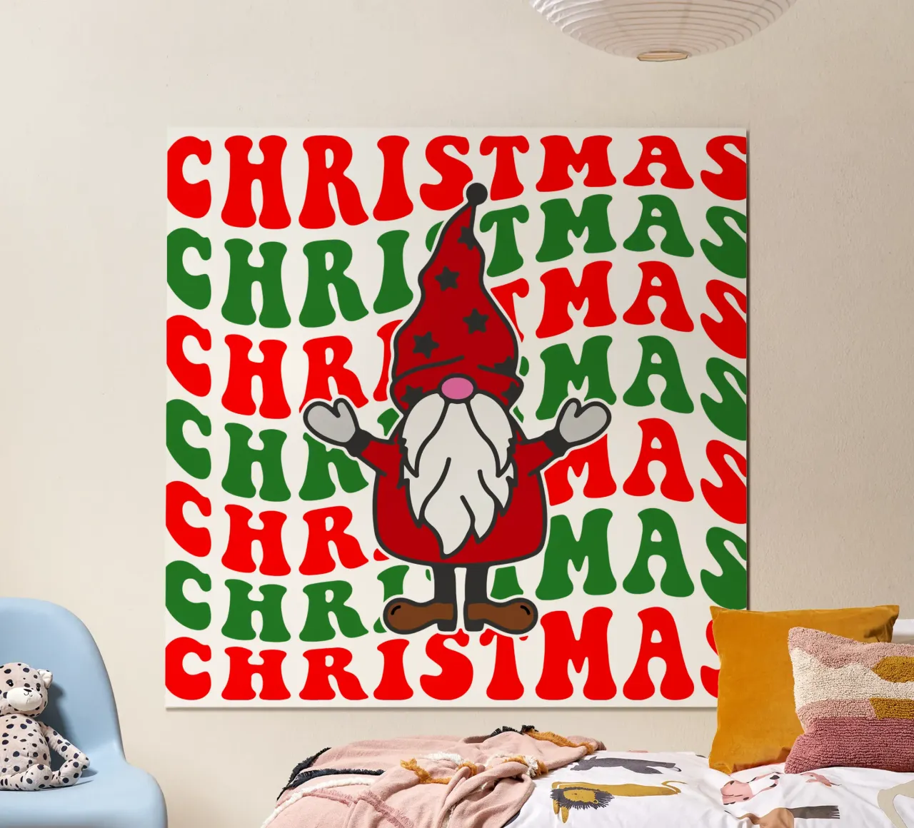 Divertente il giorno di Natale poster da onefeelshop