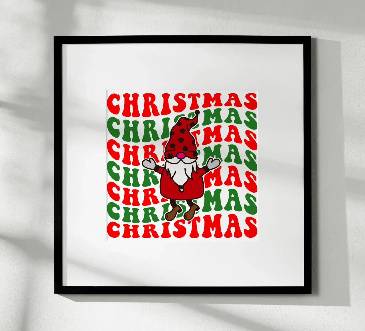 Regalo di Natale divertente Design Art poster da onefeelshop