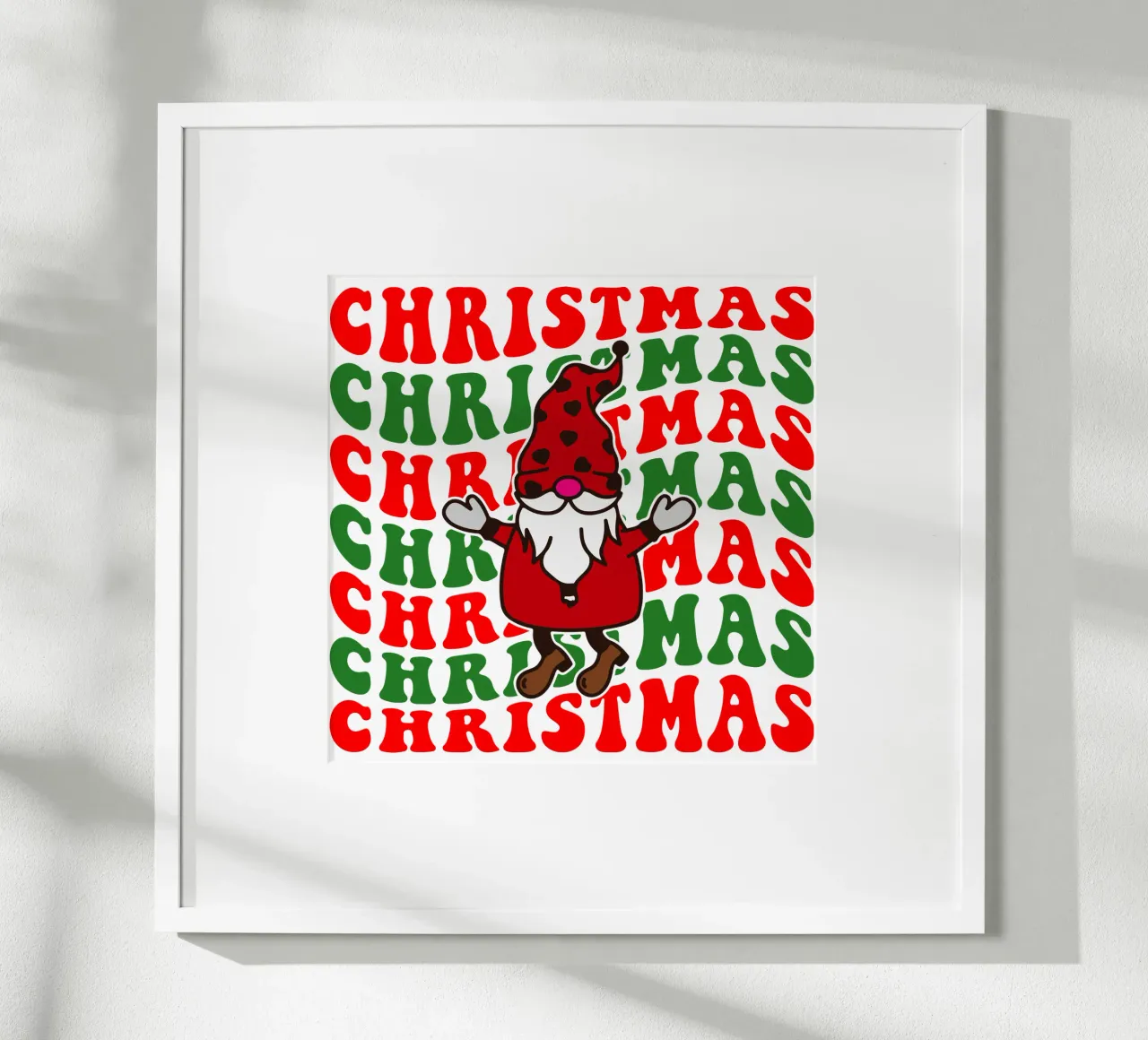 Regalo di Natale divertente Design Art poster da onefeelshop