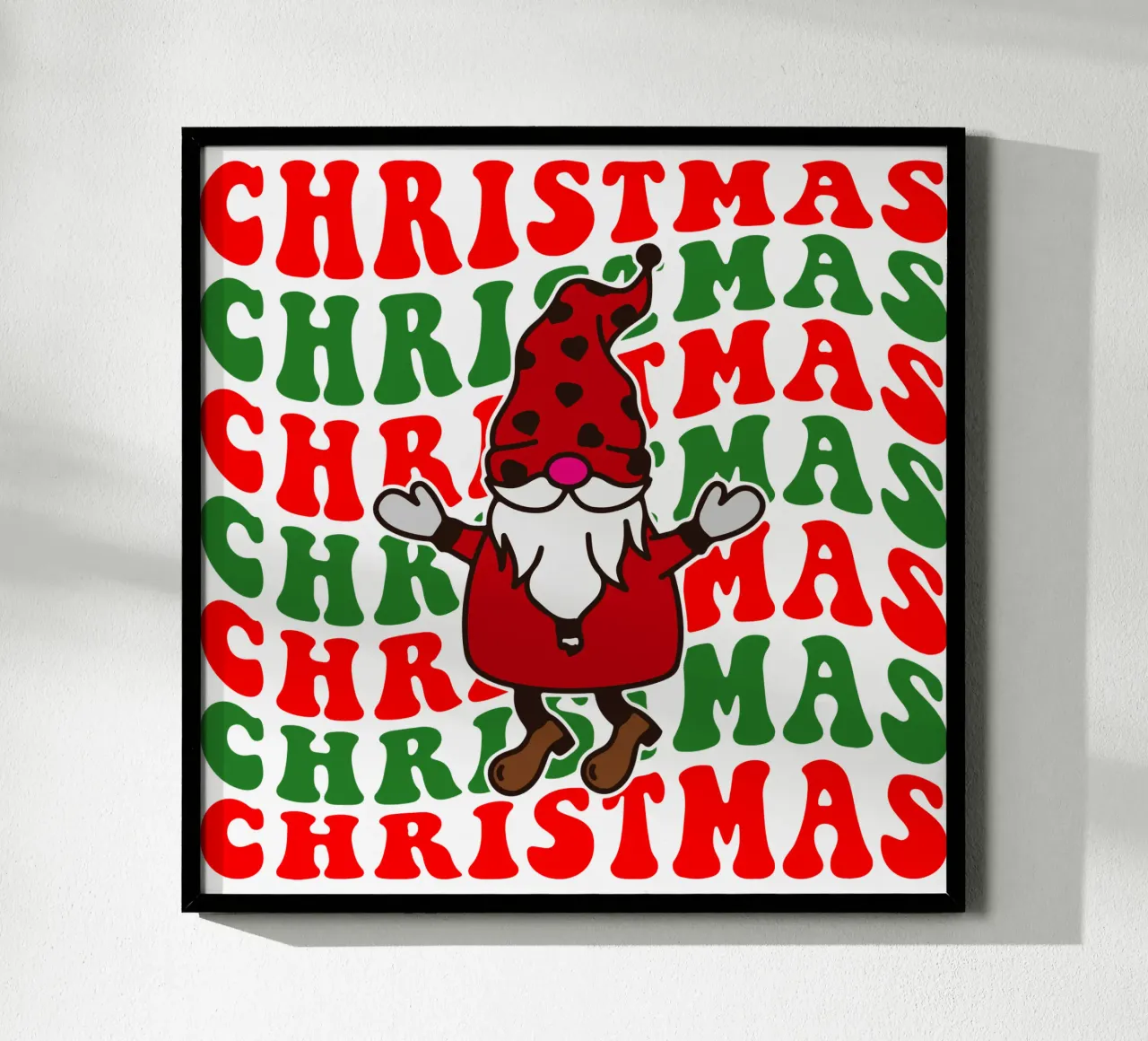 Regalo di Natale divertente Design Art poster da onefeelshop