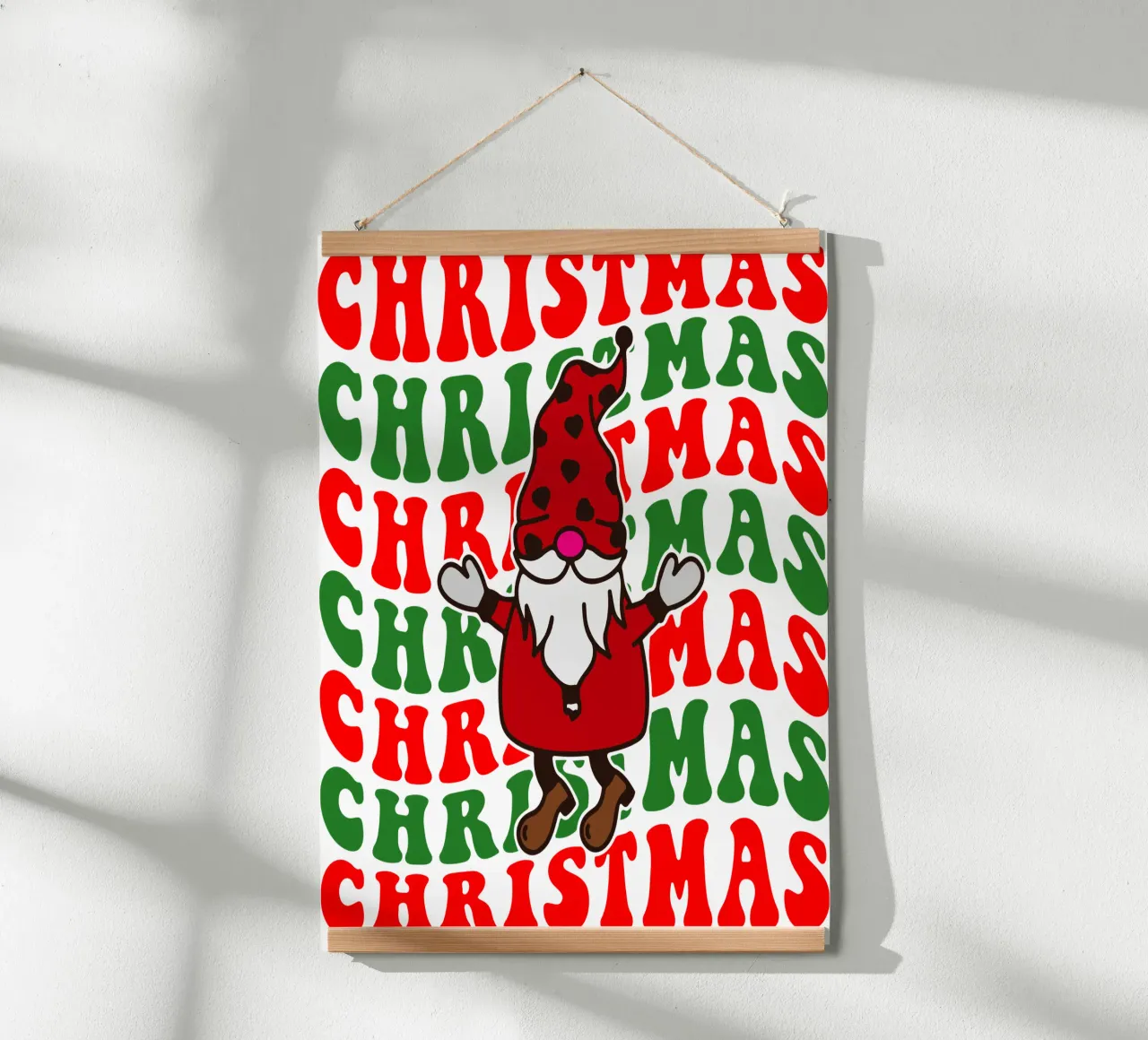 Regalo di Natale divertente Design Art poster da onefeelshop