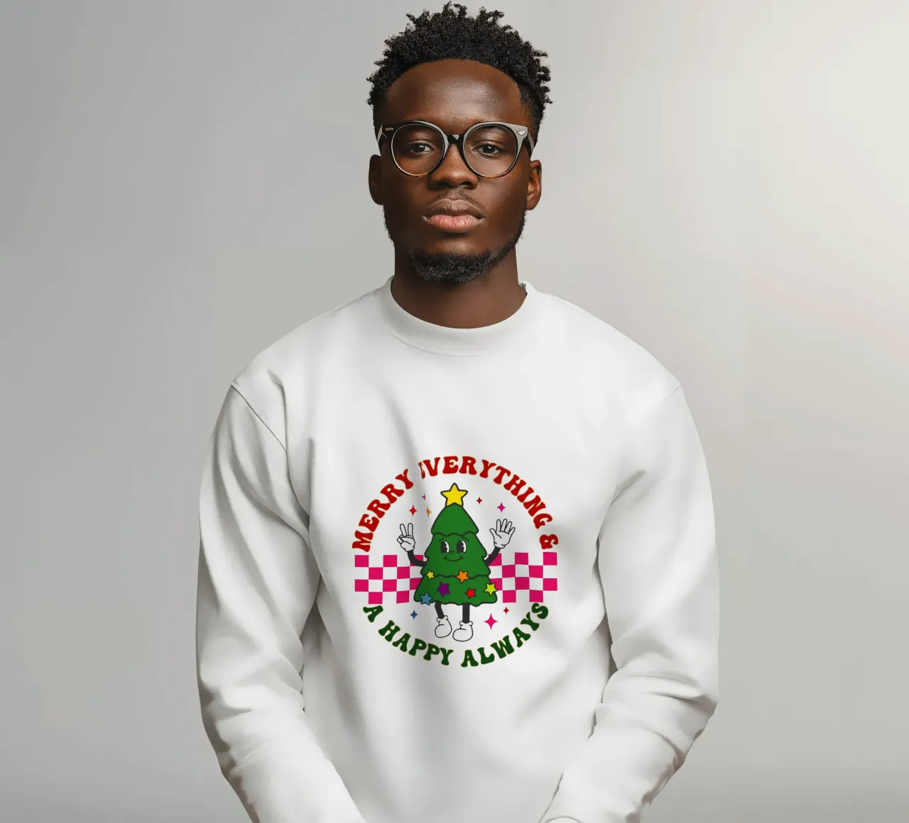 buon tutto e un felice giorno di Natale sempre felpa da onefeelshop