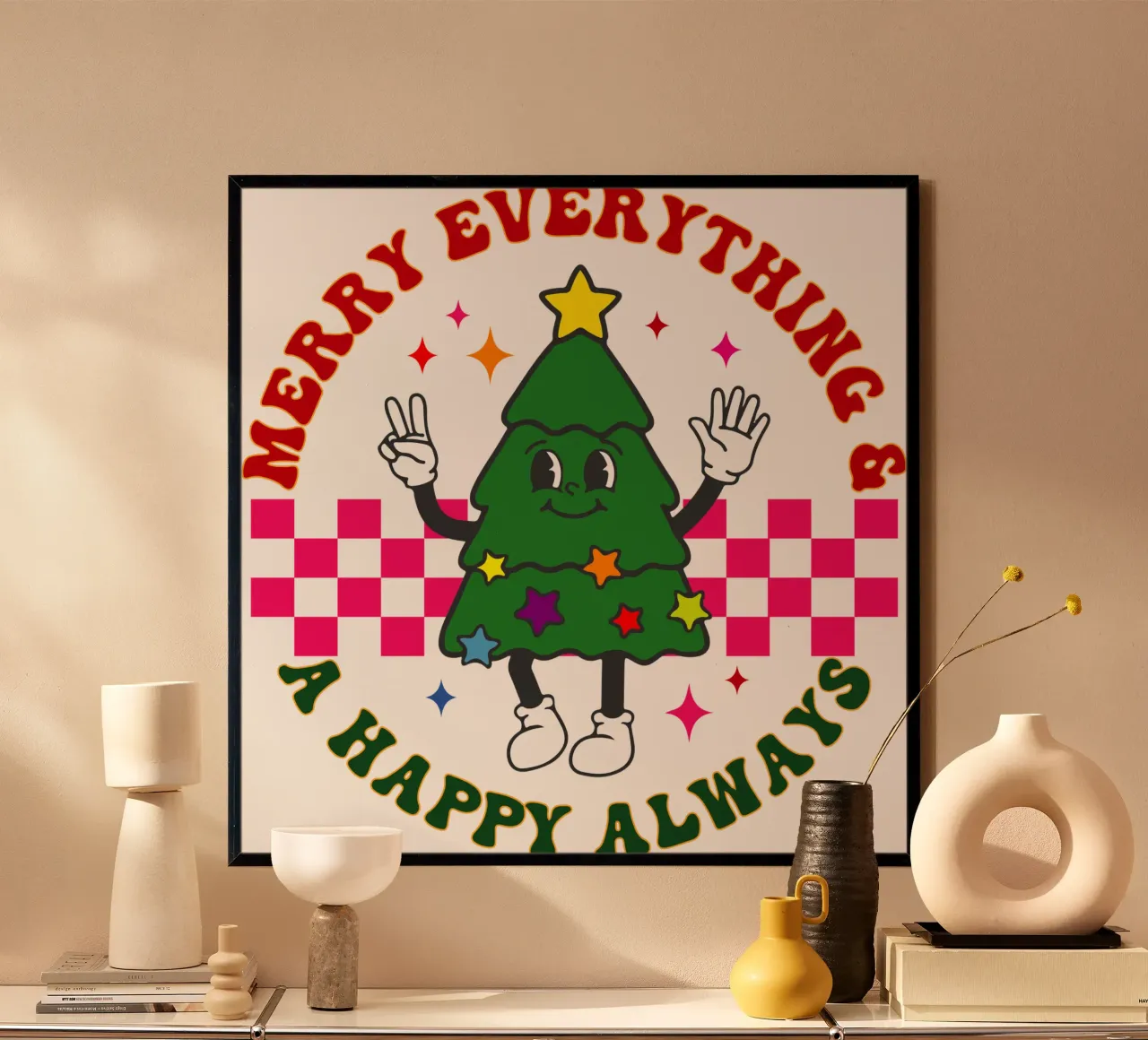 joyeux tout et un joyeux jour de noël hahnemühle de onefeelshop