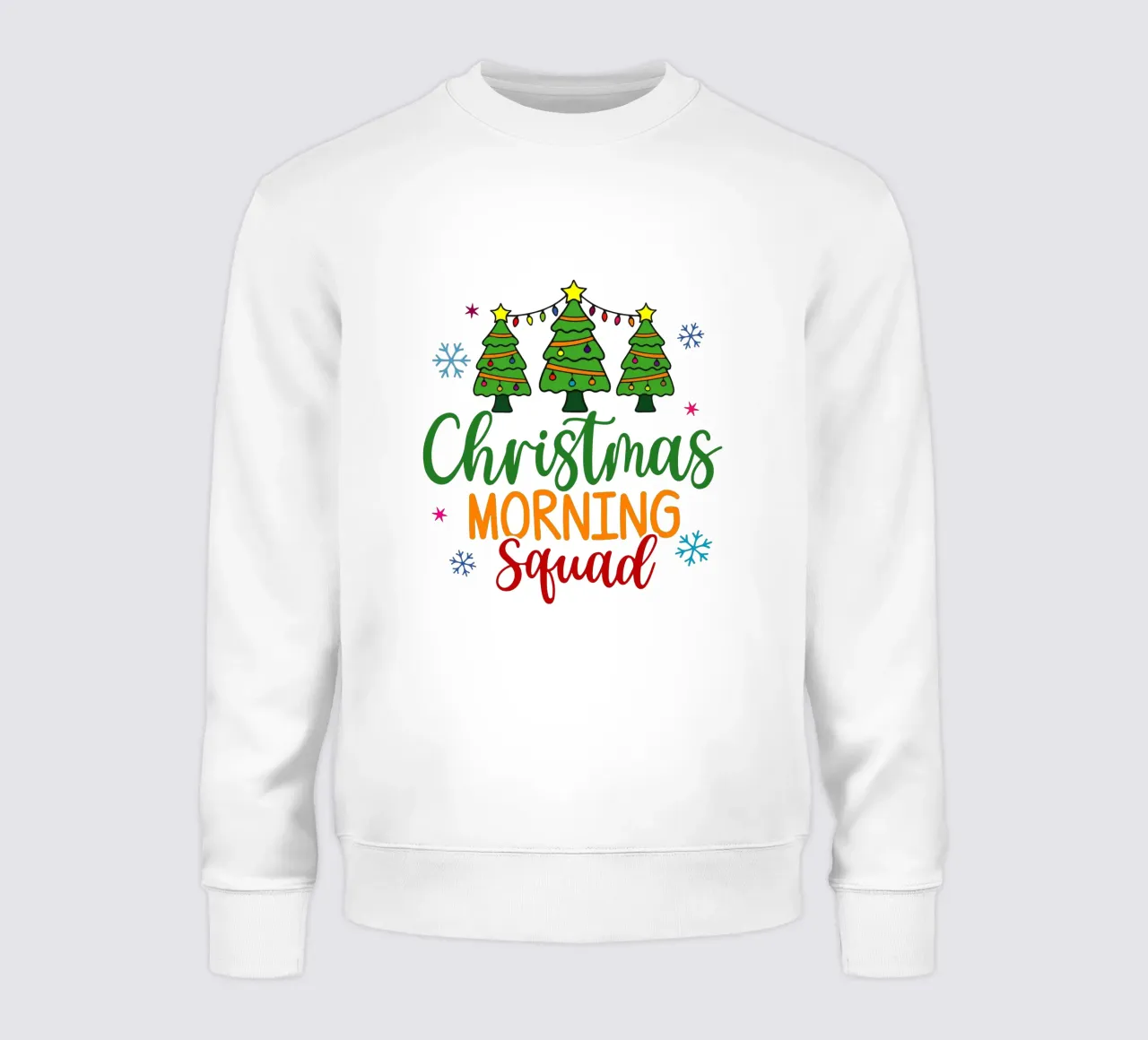 Squadra del mattino di Natale felpa da onefeelshop
